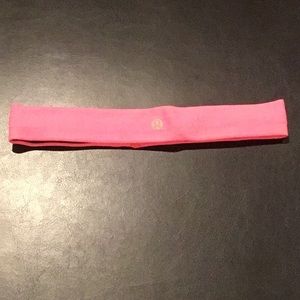 Pink Lululemon headband